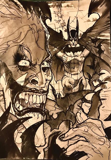 BATMAN & THE JOKER THE DEADLY DUO #7 (OF 7) CVR C SIMON BISLEY JOKER & BATMAN CARD STOCK VAR (MR)