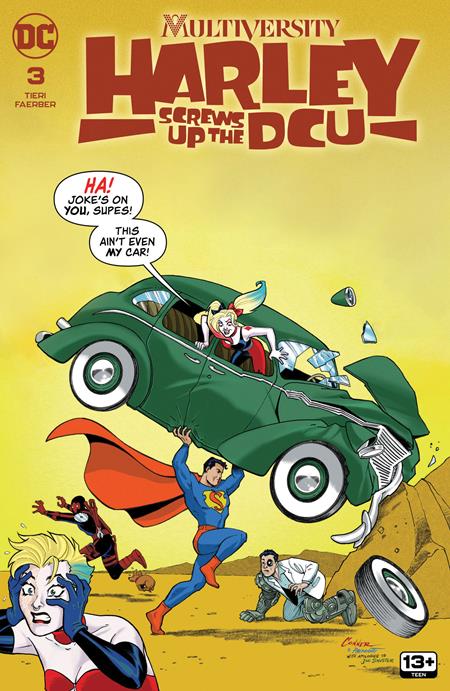 MULTIVERSITY HARLEY SCREWS UP THE DCU #3 (OF 6) CVR A AMANDA CONNER