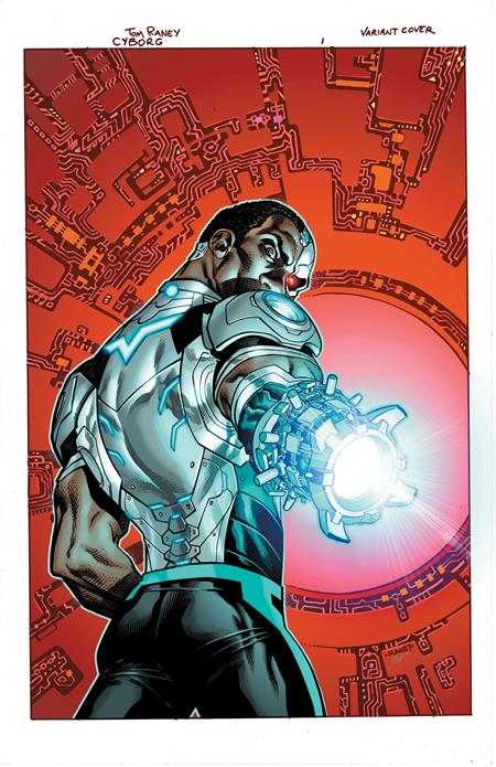 CYBORG #1 (OF 6) CVR B TOM RANEY CARD STOCK VAR